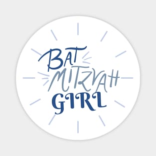 Bat Mitzvah Girl Jewish Magnet